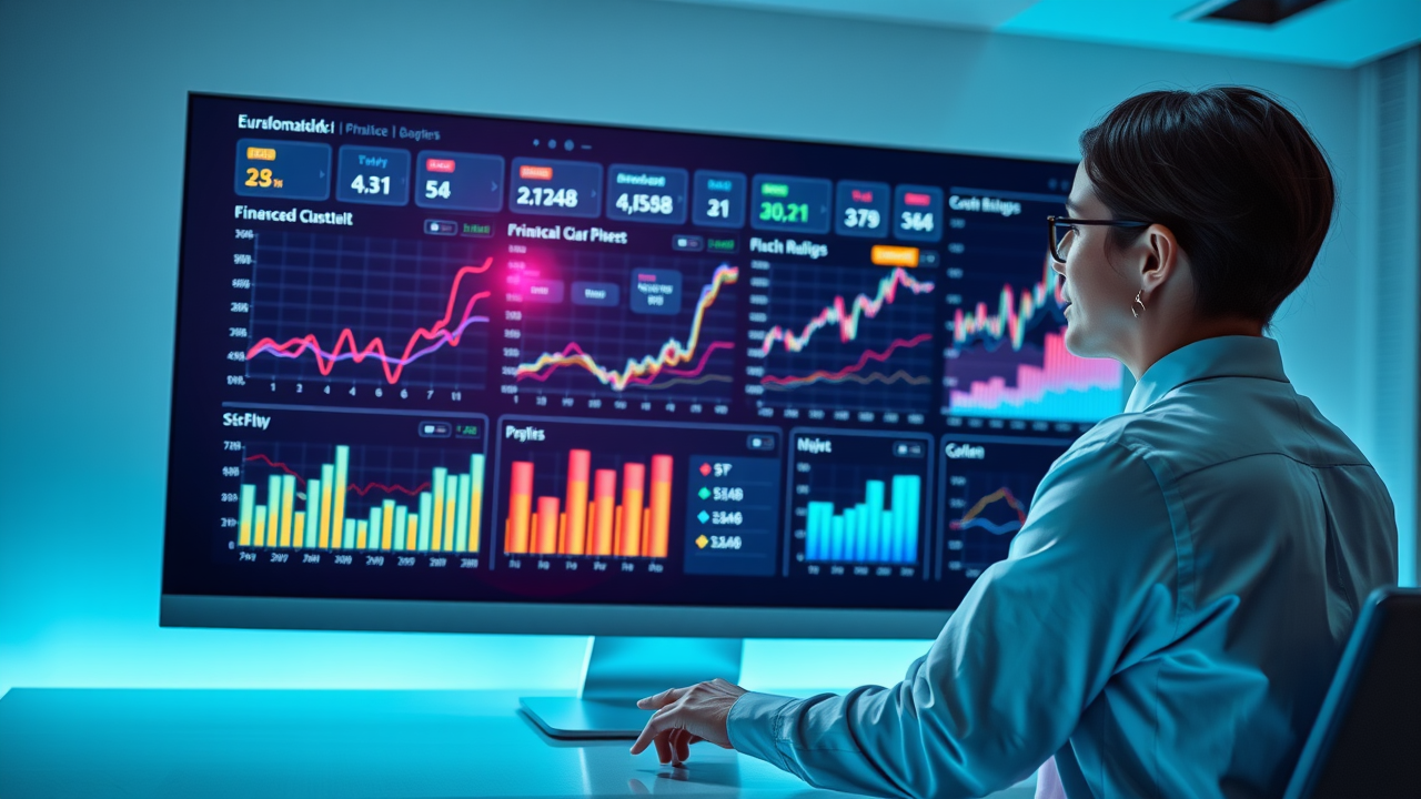 business virtual cfo cash flow forecasting dashboard