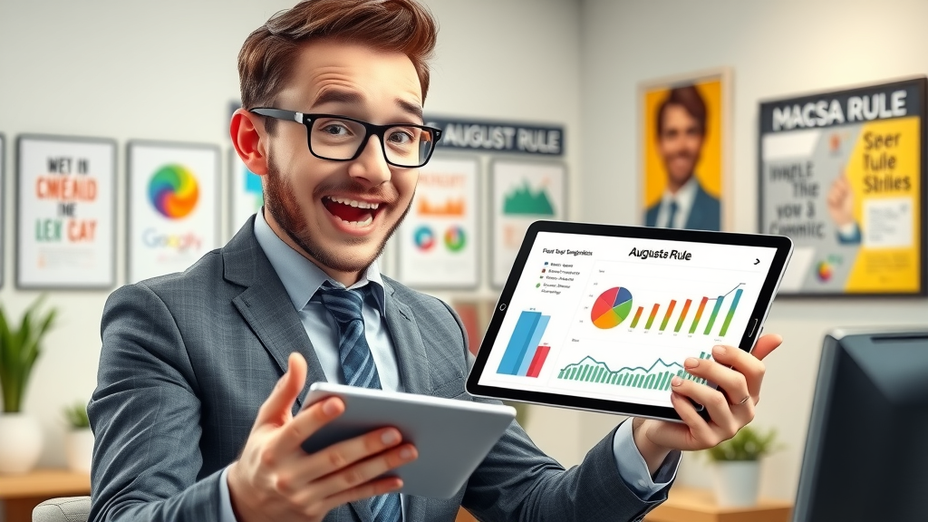 Financial advisor demonstrating Augusta Rule tax strategy benefits with financial charts