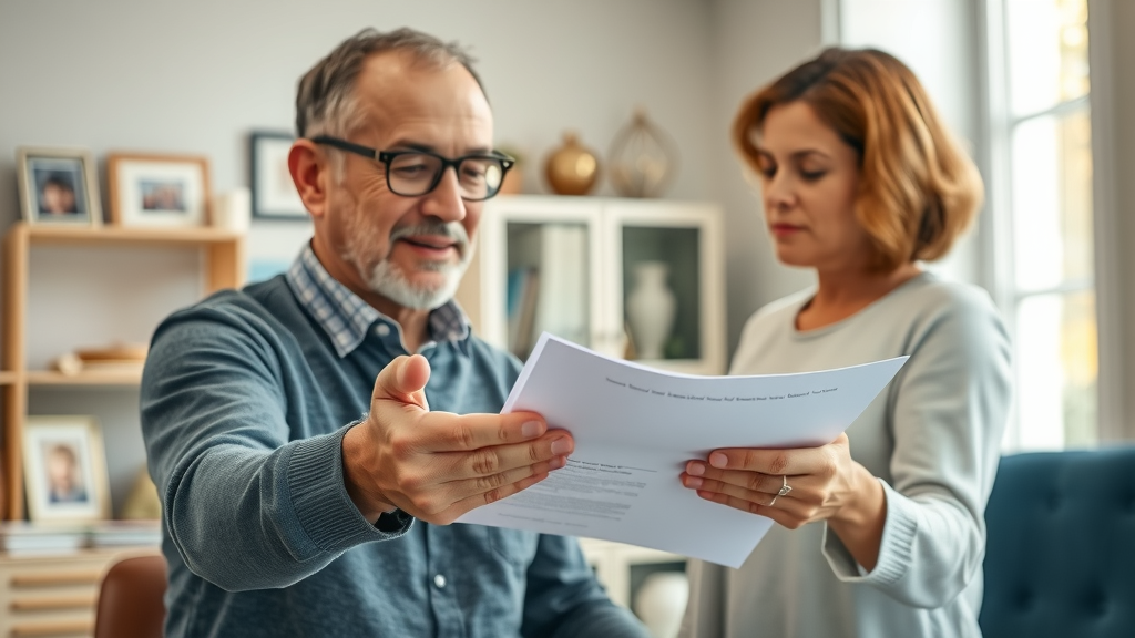 trusted relative receiving power of attorney documents for estate planning