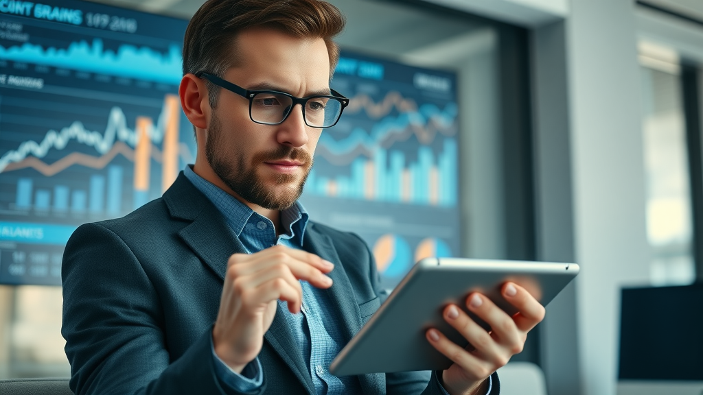 High-earner managing capital gains with digital portfolio for federal tax minimization