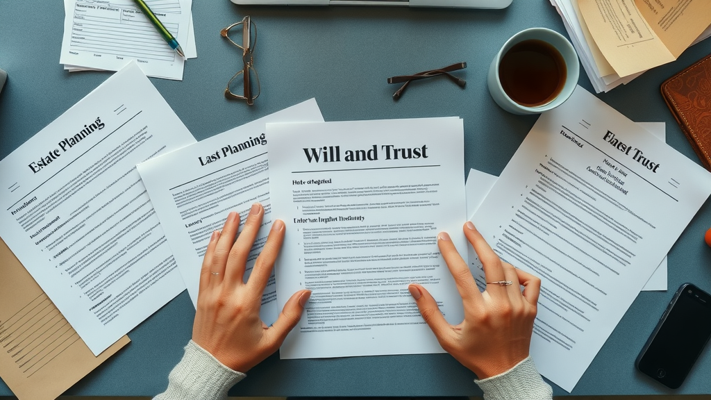tax advisor reviewing estate tax, state tax, and gift tax options with clients in estate planning