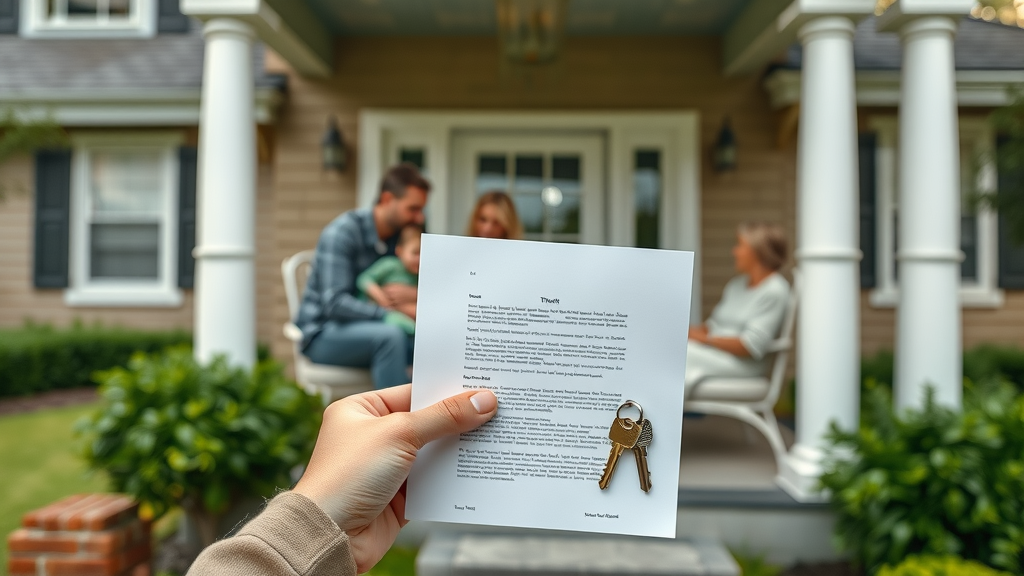 family home owned by trust fund, real estate planning, keys and documents, legal entity holding property